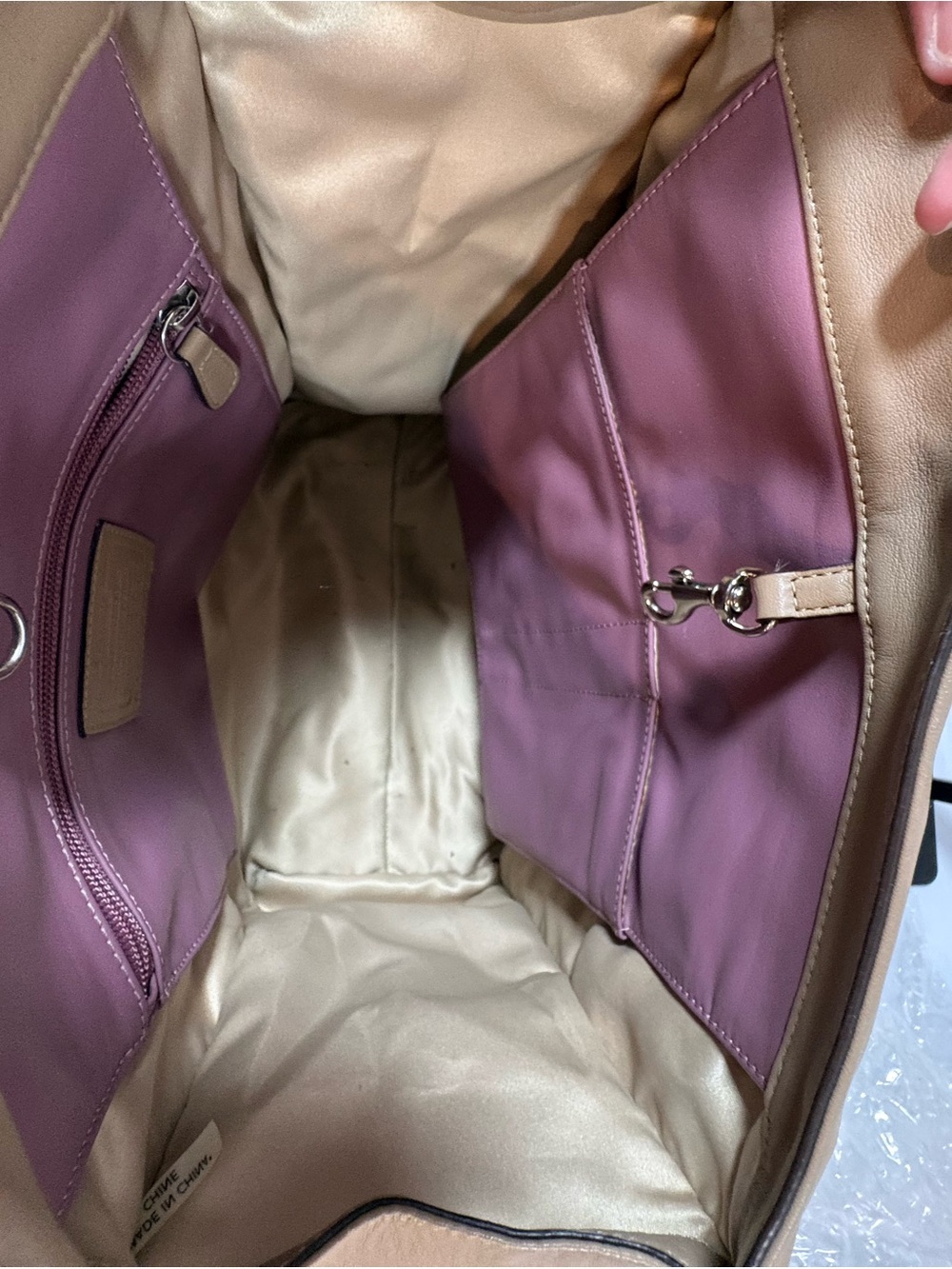 Coach Charlie Python-Embossed Leather Tote — F28723 - Picture 13 of 16